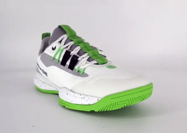 Chaussures de basketball SUSPENDED Low – Blanc / Vert – Image 9