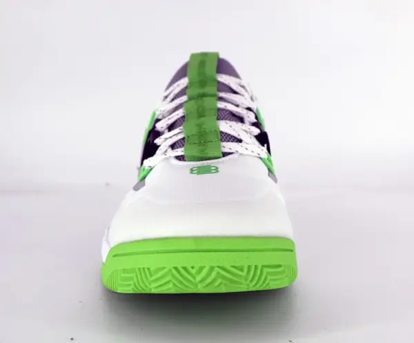 Chaussures de basketball SUSPENDED Low – Blanc / Vert – Image 8