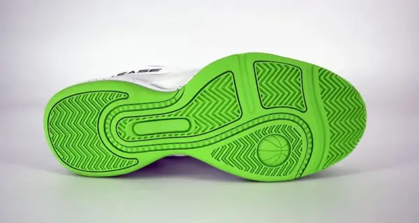 Chaussures de basketball SUSPENDED Low – Blanc / Vert – Image 5