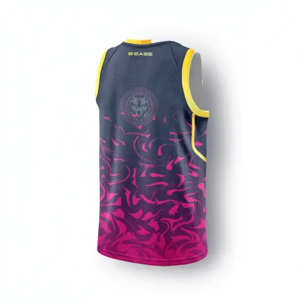 Maillot « BEASE #Gold #Pink #Blue » Ref:*067961 – Image 6
